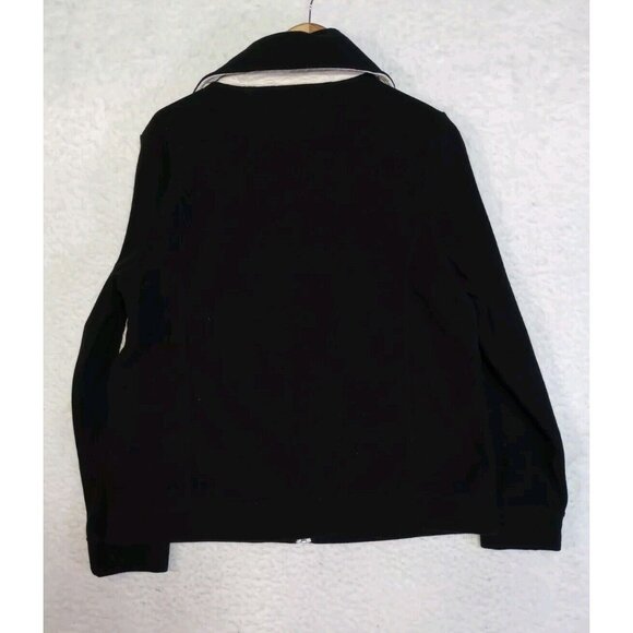 Lauren Ralph Lauren Women's Diamond Quilted Fleece Jacket Full Zip Size Large - Picture 11 of 12